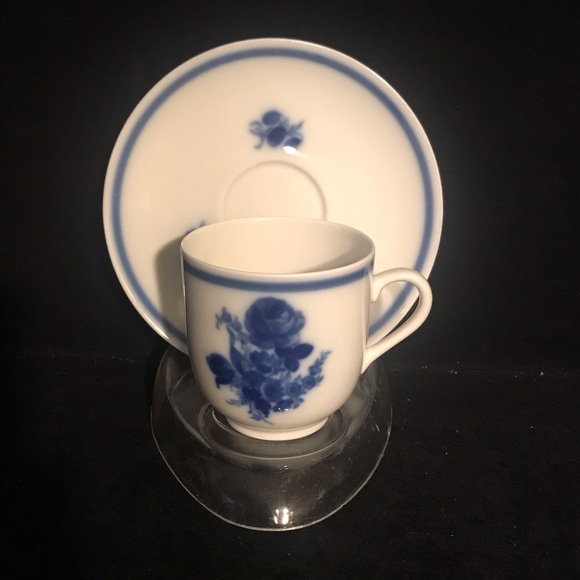 Vintage Mosa Maastricht 4 Tea Cup / Saucer Set - Picture 5 of 14